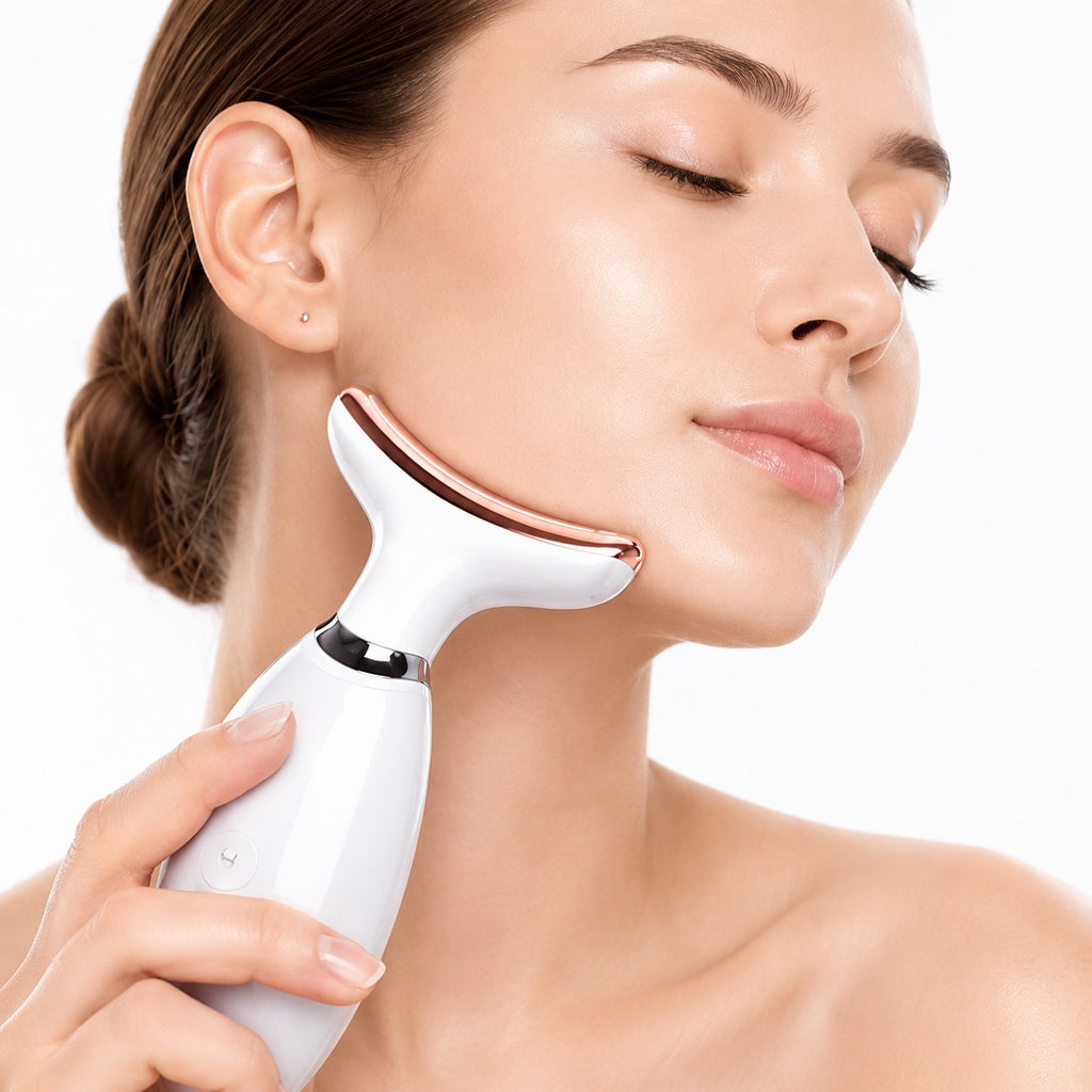 Masajeador Facial Pro — 7 Luces LED + EMS Microcorriente