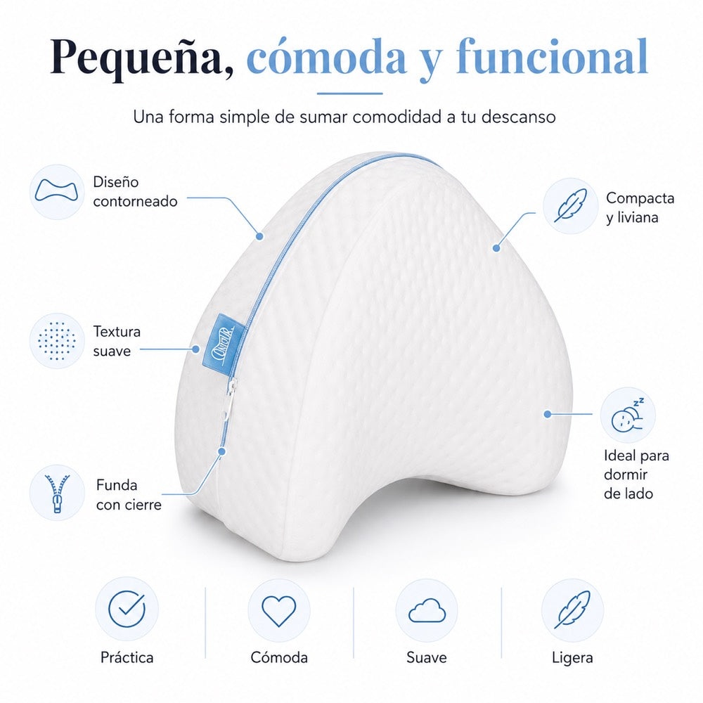 Pequeña, cómoda, suave y funcional